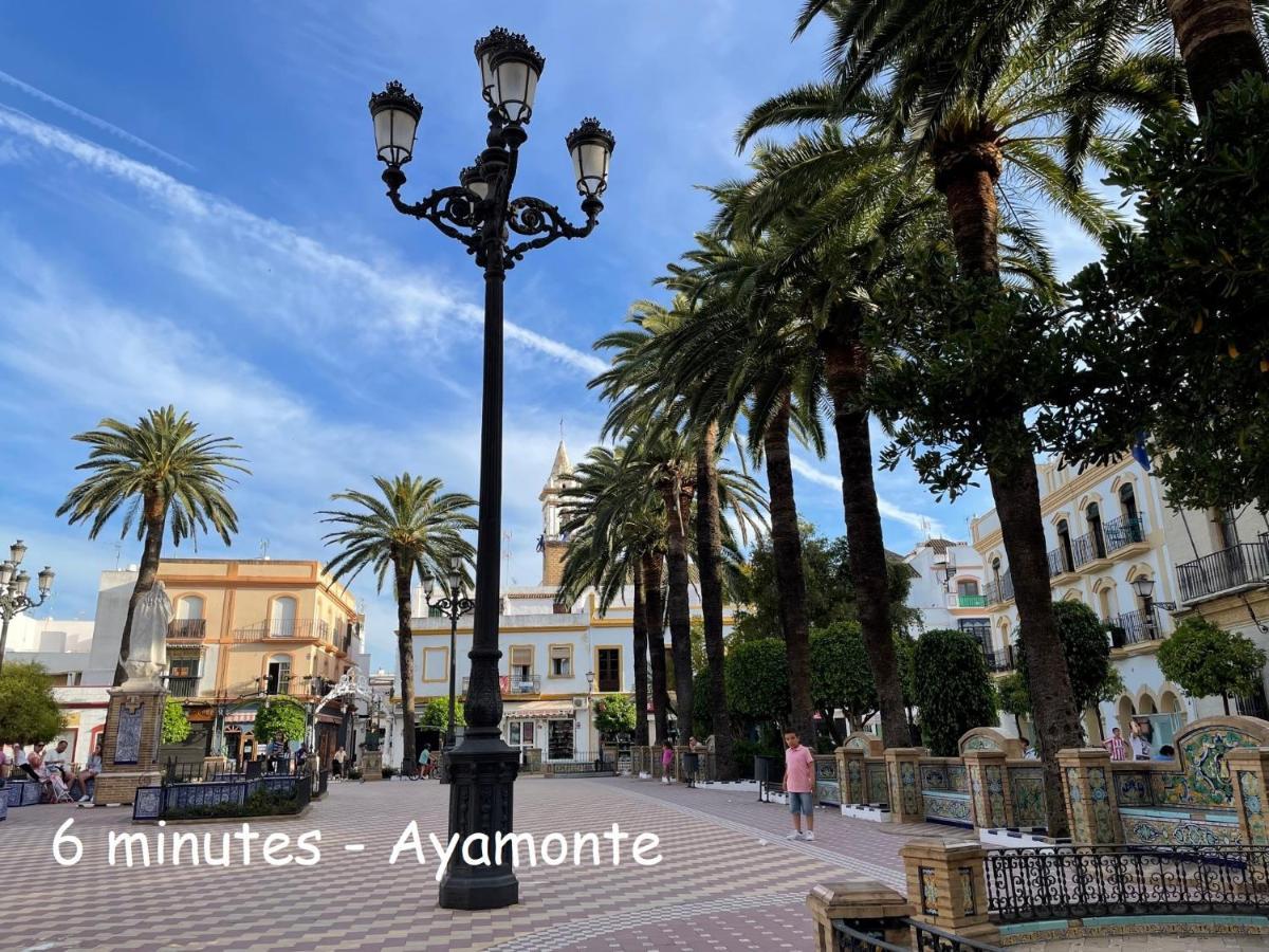 Golf, Kitesurf, Tennis, Paddle, Free Bicycles - Apartment Andalusia Исла-Канела Экстерьер фото